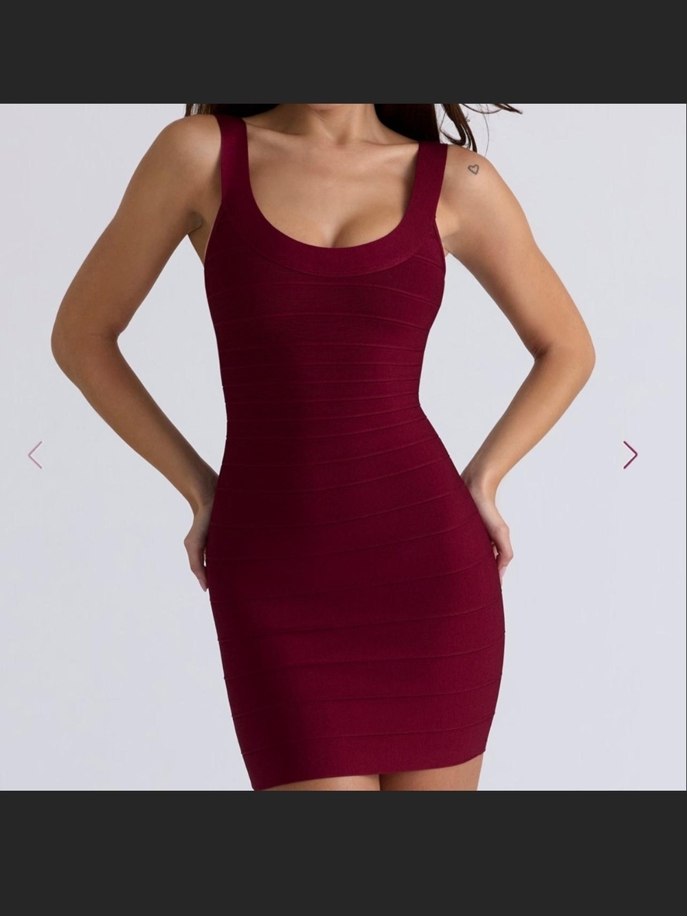 House of CB The OG Ruby Bandage Mini Dress